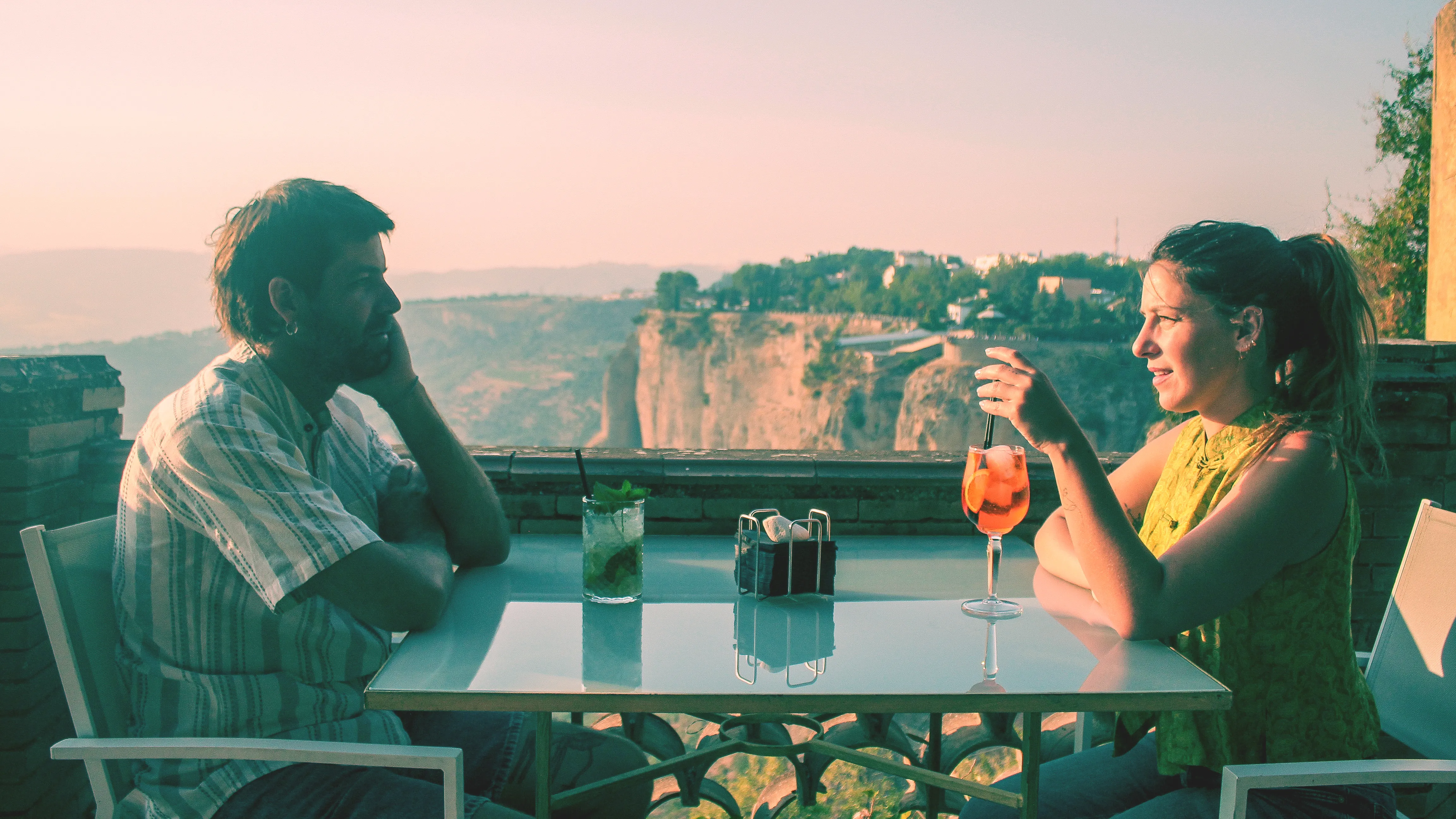 Terraza El Morabito Ronda - Vista panorámica con vistas al Tajo de Ronda